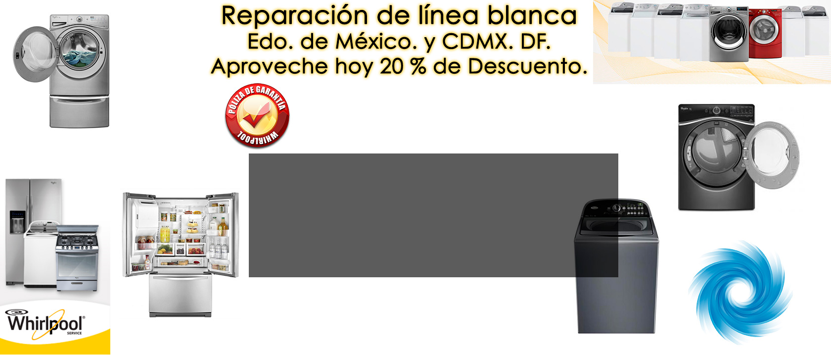 Reparacion de Refrigeradores whirlpool Estado de Mexico